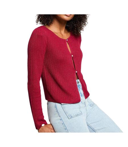 Gilet rouge femme morgan mizor
