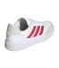 Baskets Courtblock Homme Blanc Rouge Adidas-2