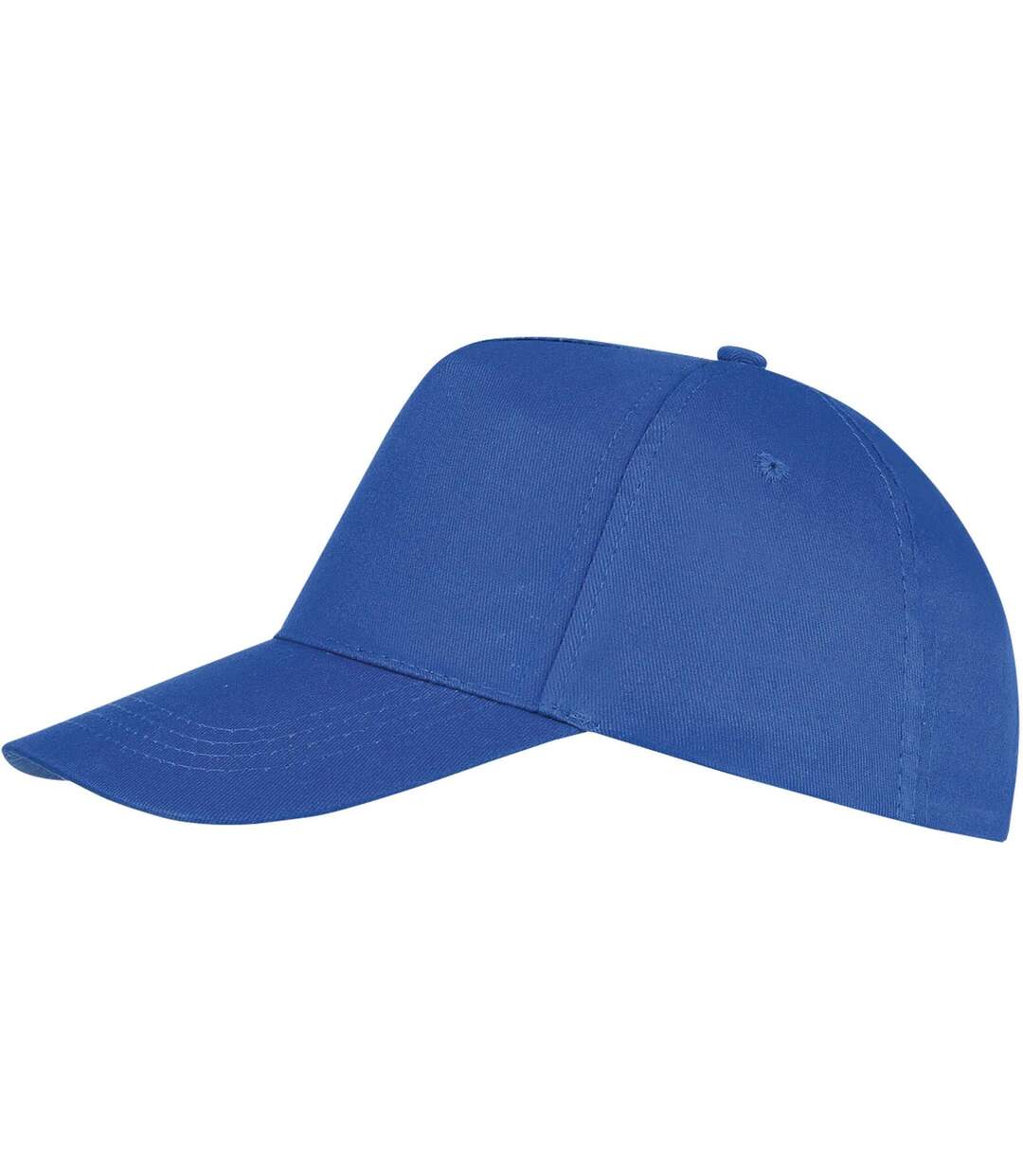 Casquette de baseball buzz unisexe bleu roi SOLS-3