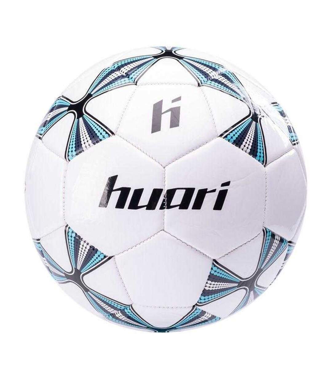 Ballon De Basket Motif/style Logo Kuanda Taille 4 Blanc Bleu Huari-1