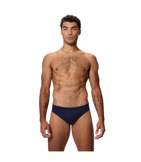 Mens Boom Solid Endurance+ Swim Briefs Navy Speedo