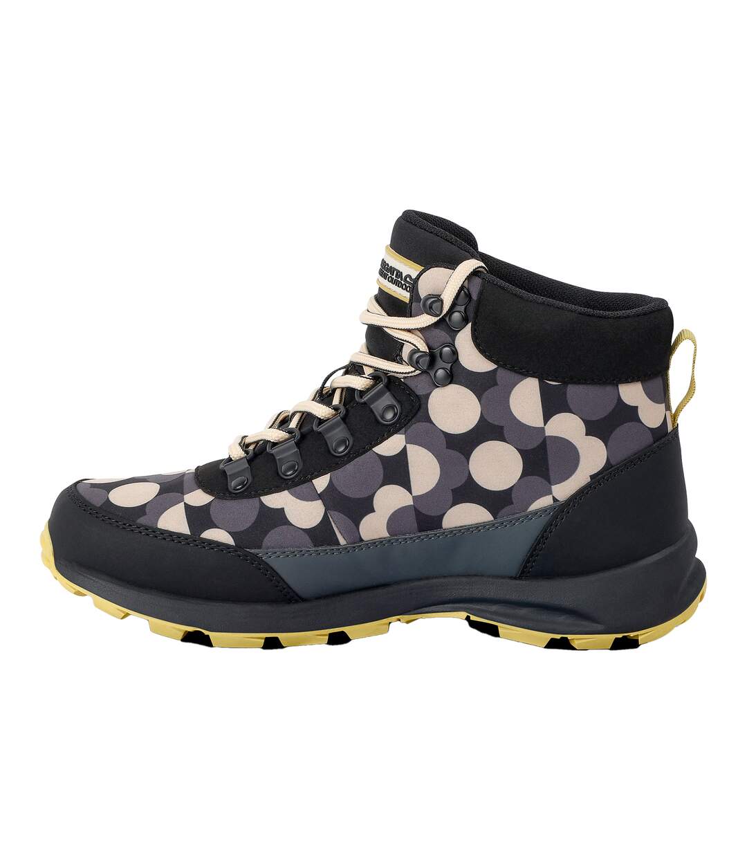 Bottines De Randonnée Orla Kiely Femme Noir Blanc Regatta-3