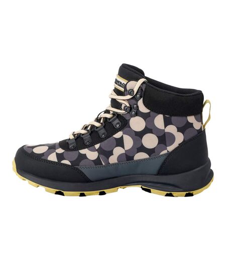 Bottines De Randonnée Orla Kiely Femme Noir Blanc Regatta