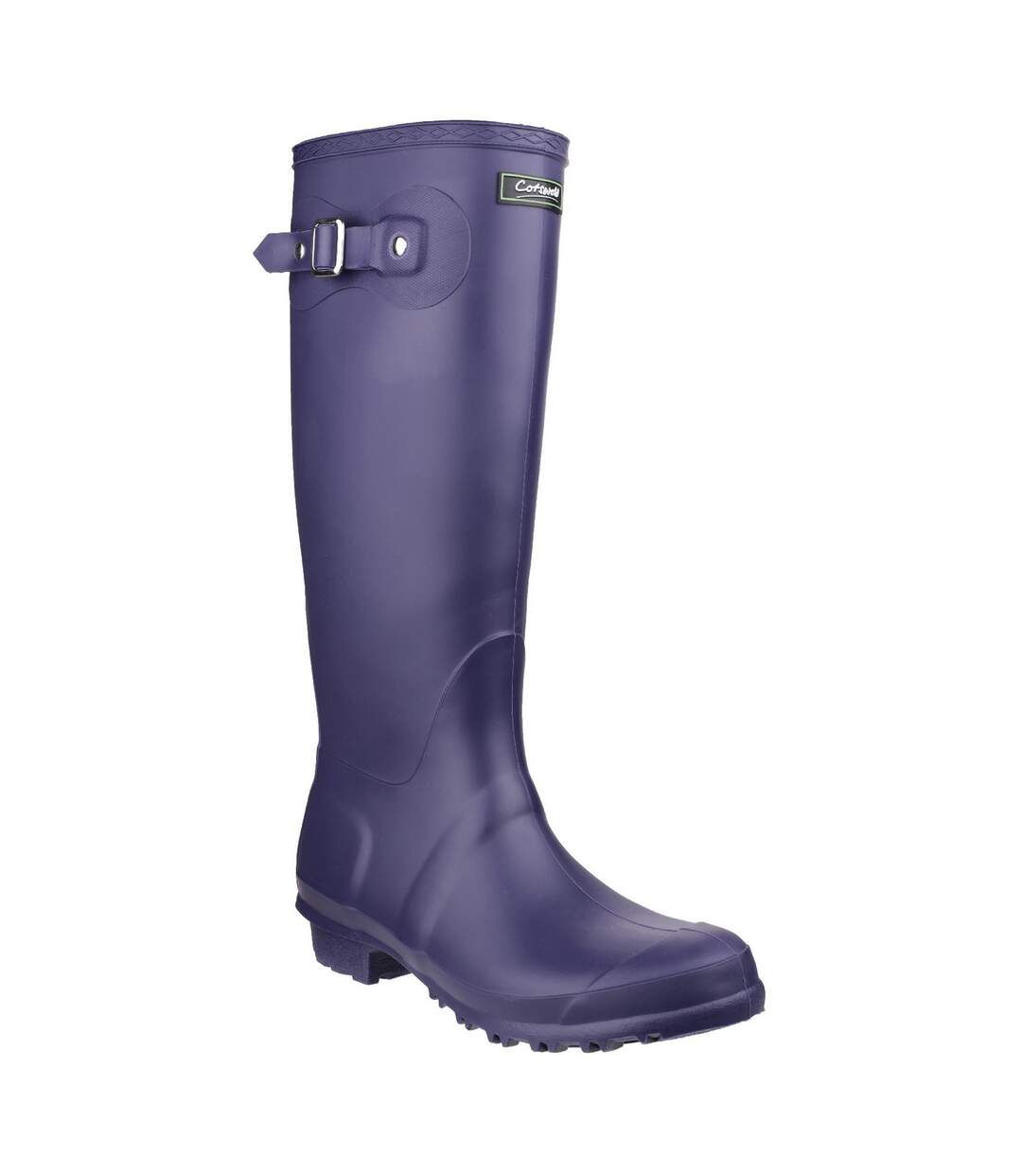 Cotswold Sandringham Buckle-Up Womens Wellington Boots (Purple) - UTFS1299