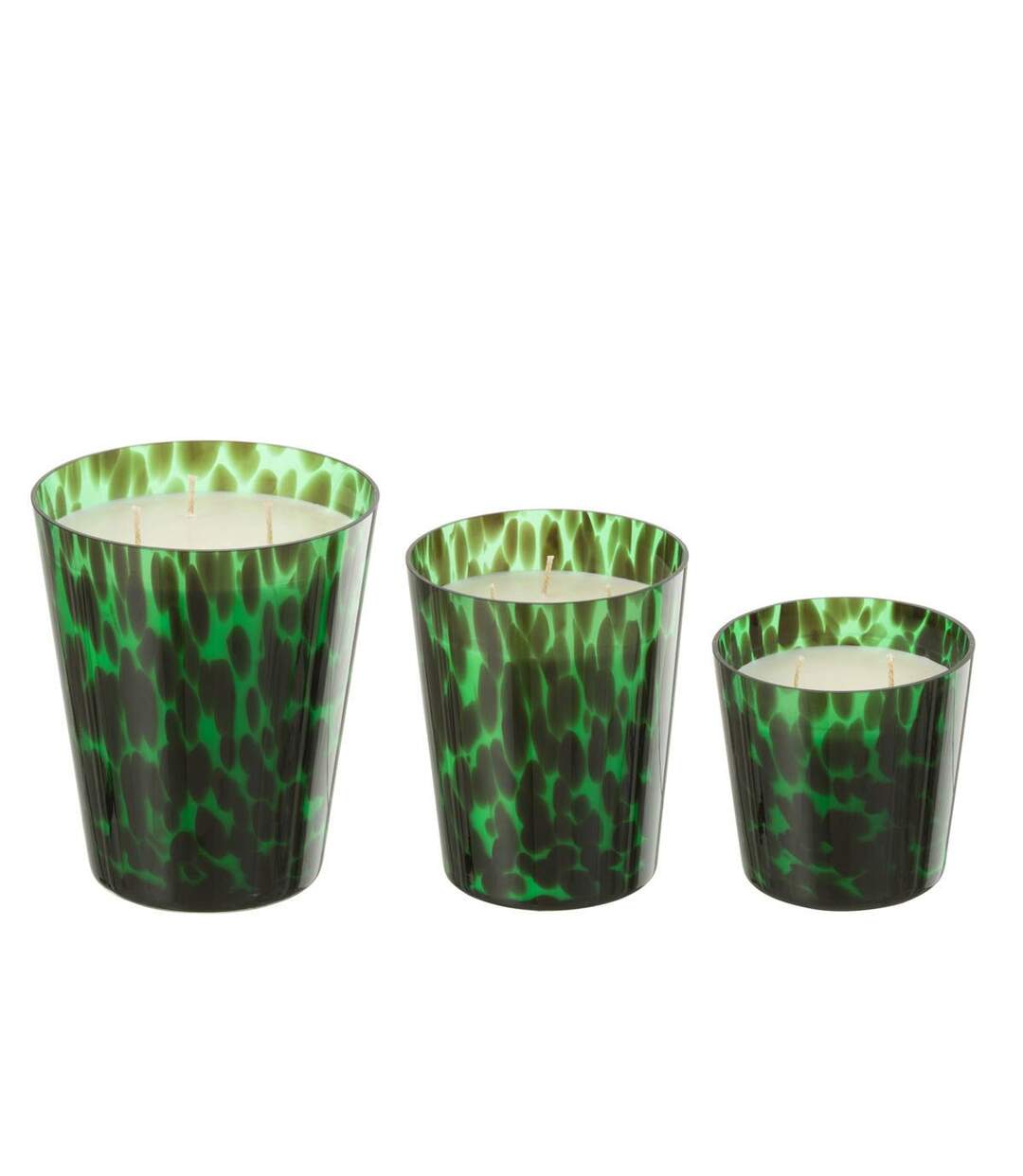Bougie Parfumée Noa 12cm Bois de Santal Vert-5