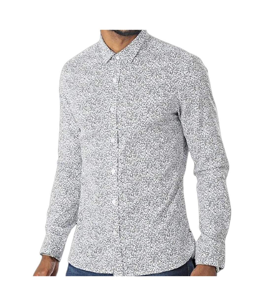 Chemises Blanche à Motifs Homme Teddy Smith Carton - S-1