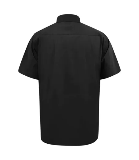 Mens D555 Lucas Short-sleeved Shirt Black Duke
