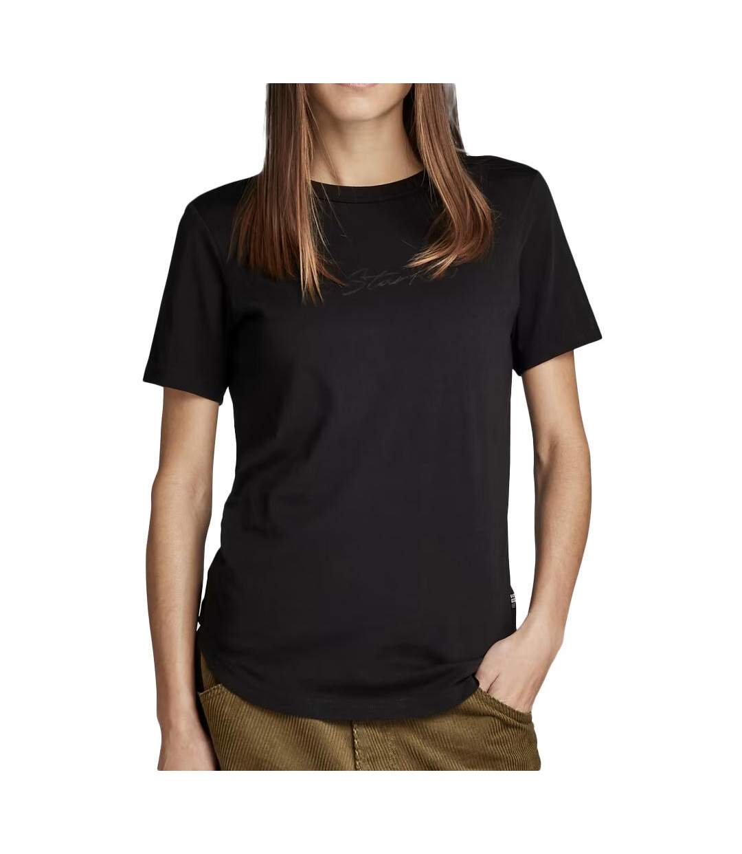 T-shirt Noir Femme G-Star Raw Autograph - M-1