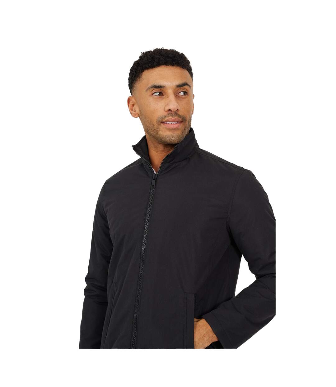 Veste Homme Noir Brave Soul-4