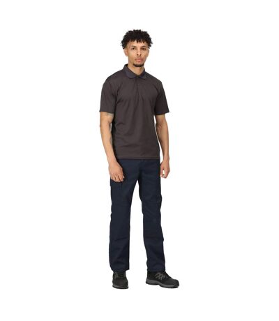 Mens Moisture Wicking Polo Shirt Seal Grey Regatta Professional