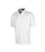 Polo homme blanc Island Green-1