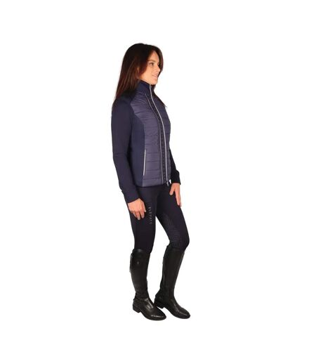 Womens/ladies elevate allure gilet navy/gunmetal grey Hy