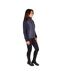 Womens/ladies elevate allure gilet navy/gunmetal grey Hy-2