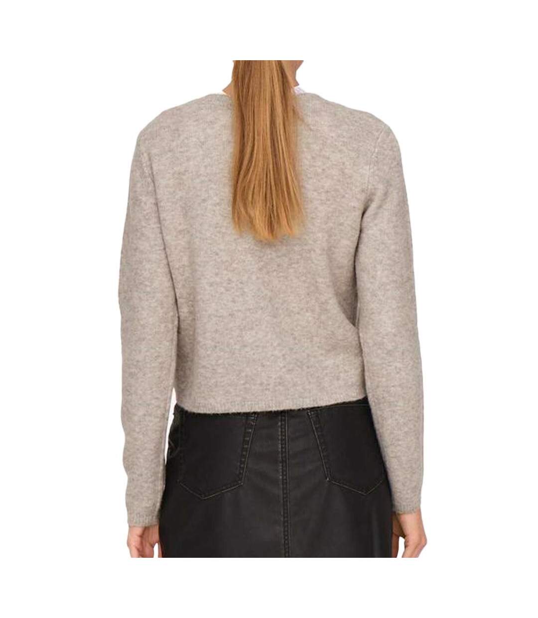 Gilet marron femme jdy chloe-2