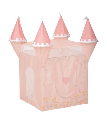 Tente Pop Up Enfant Château Princesse 130cm Rose