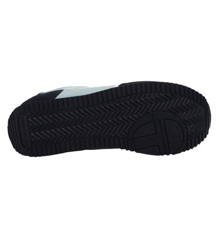 Mens Bergamo Trainers Ice Green White Black Sergio Tacchini