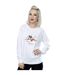 Disney Sweatshirt Femmes/Dames Mickey Mouse Love Cherub (Blanc) - UTBI28167-2