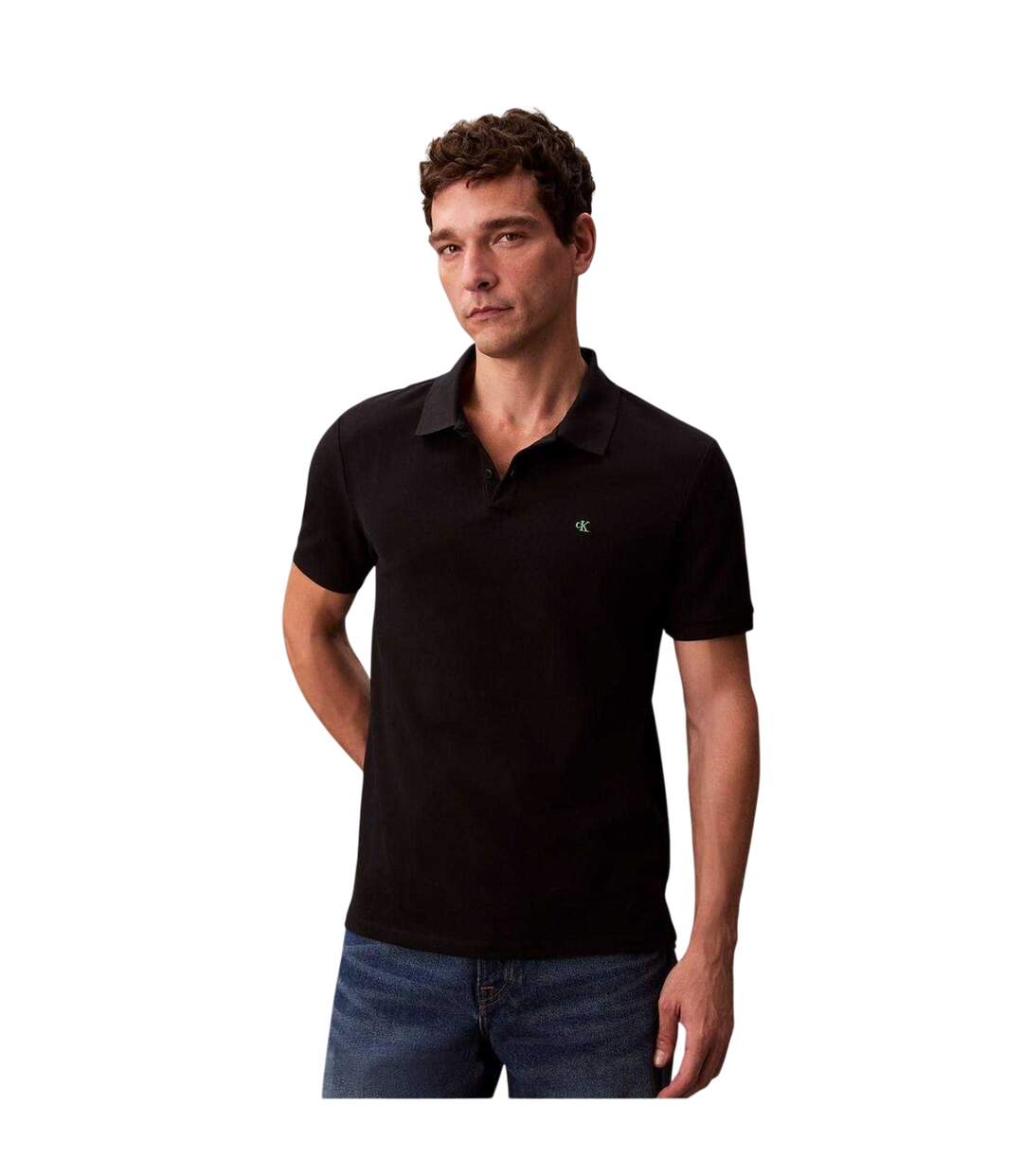 Polo Homme Noir Calvin Klein-4