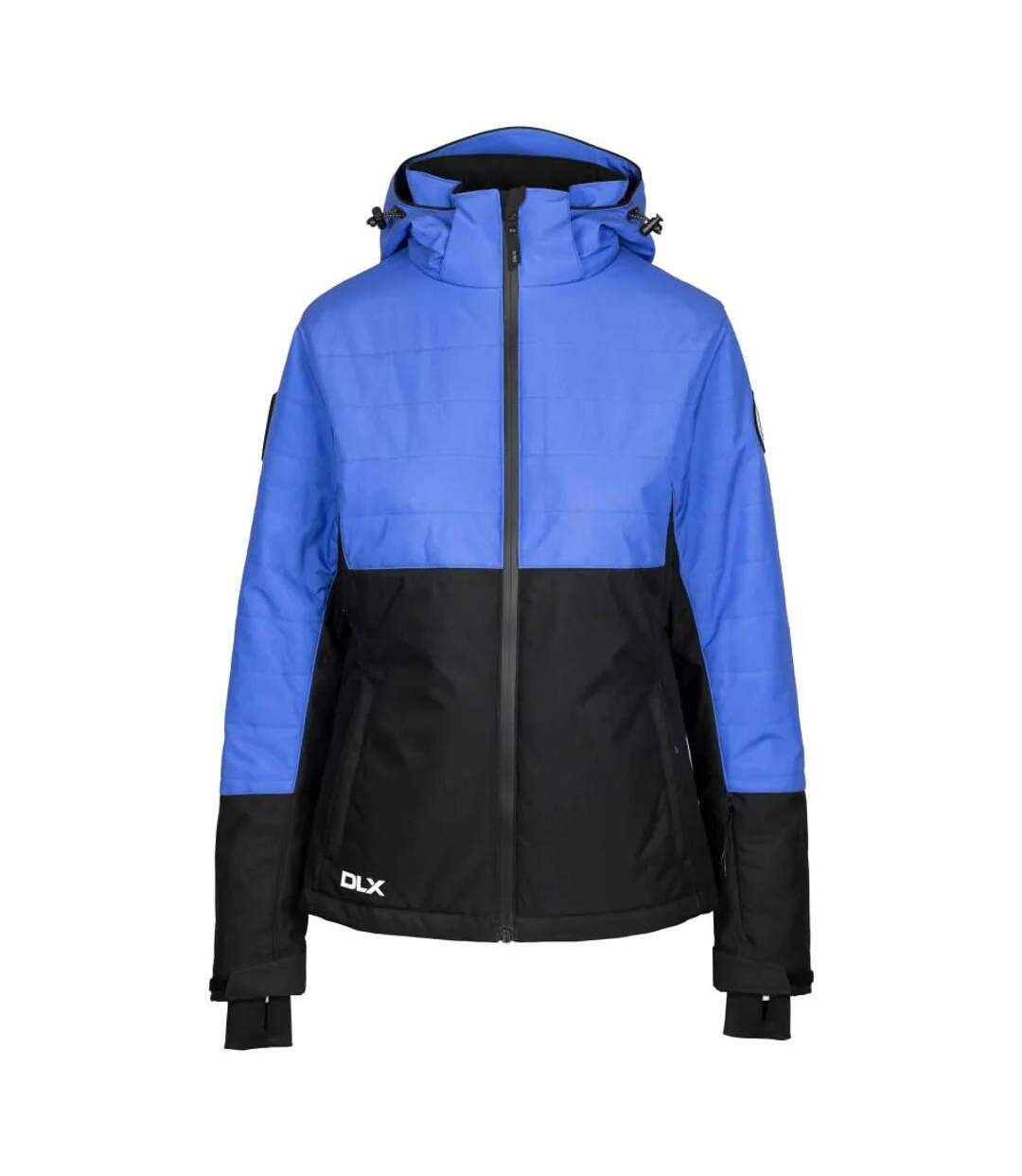 Blouson de ski jaclyn dlx femme bleu violet / noir Trespass-1