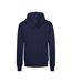 Sweat À Capuche Homme Bleu Marine X.O By Promodoro-2