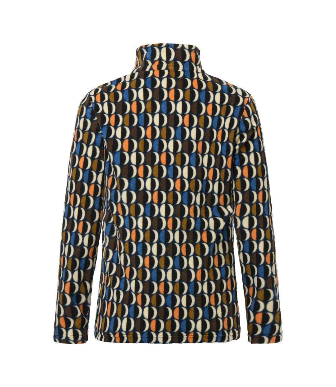 Womens/ladies Orla Kiely Oval Half Zip Fleece Top Navy Multicoloured Regatta-3