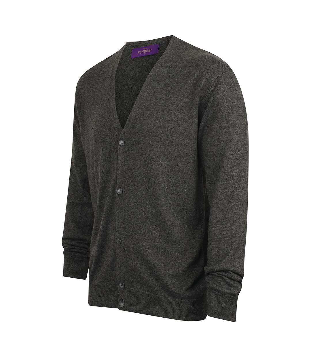 Gilet homme gris marne Henbury-3