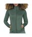Veste polaire vert femme only play petta-1