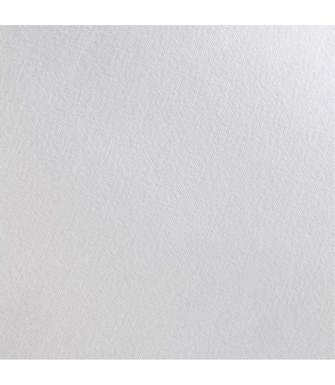 Parure de Lit 3 Pièces Coton Lavé 260x240cm Blanc-4