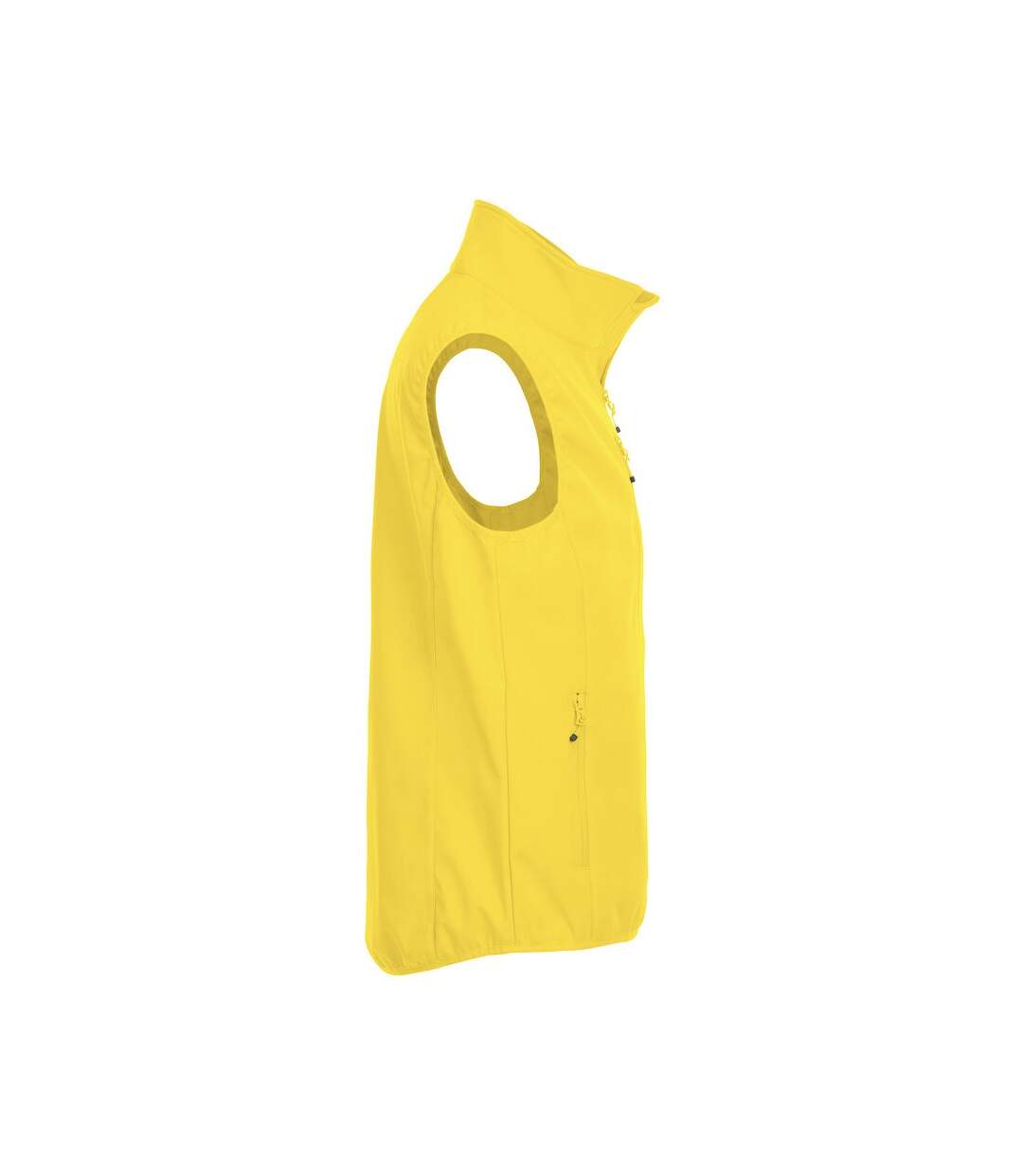 Veste sans manches basic homme jaune vif Clique-4