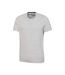 Mens flint crew neck t-shirt grey Mountain Warehouse