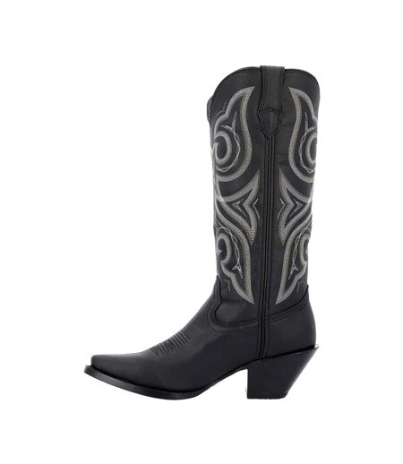 Womens/ladies Crush Cowboy Boots Black Beauty Durango