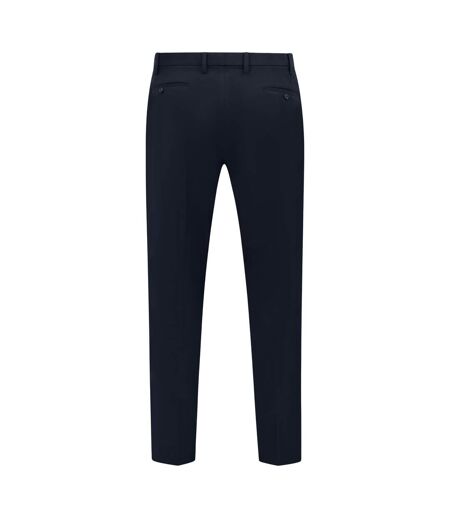 D555 Veste De Costume Cintrée Et Extensible Ted Homme Bleu Marine Duke