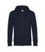 Sweat À Capuche King Adulte Bleu Marine B&C-1