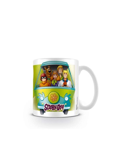 Scooby Doo Mystery Machine Mug (White/Green) (One Size) - UTPM1402