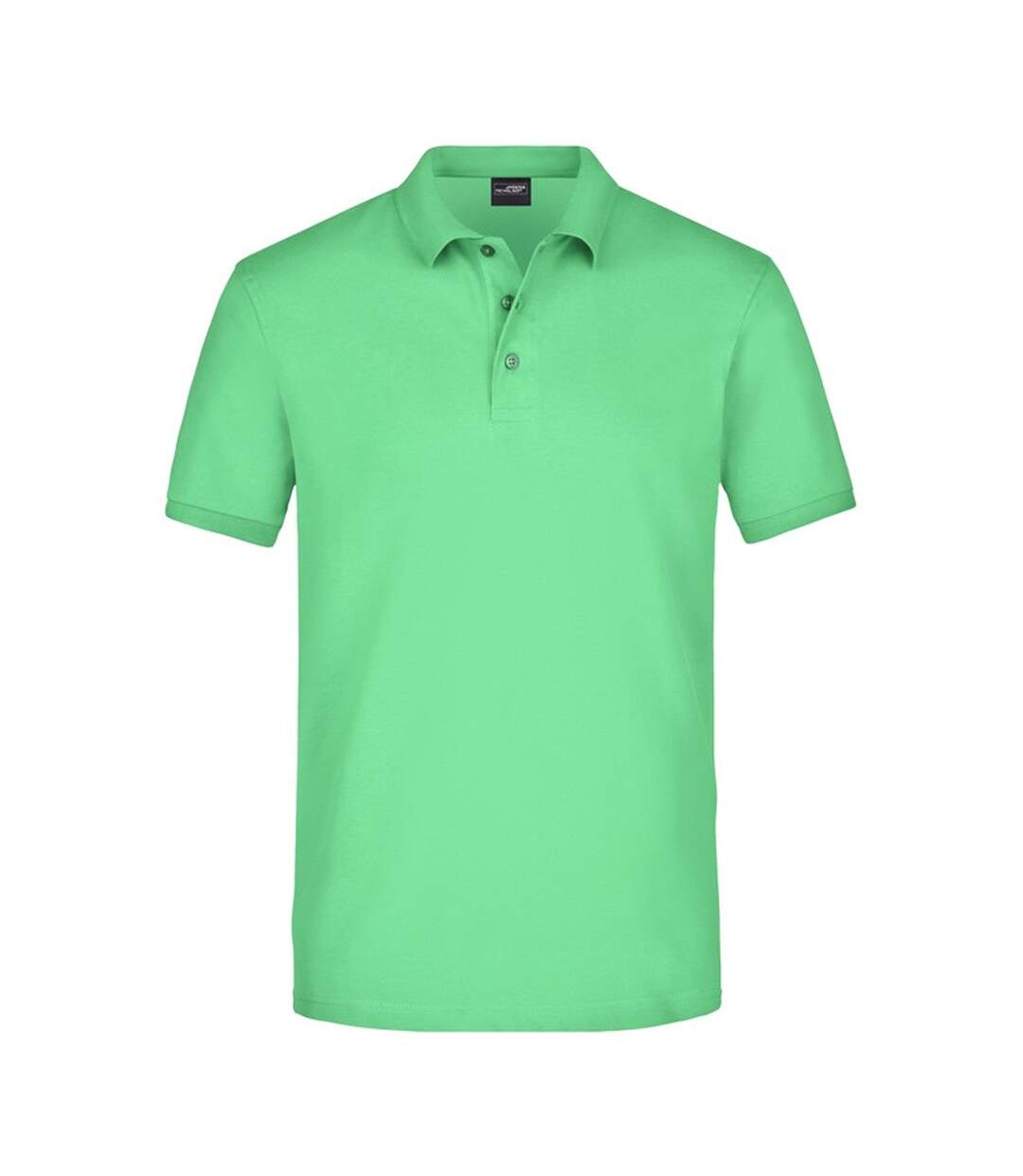 Polo Homme Vert Citron James And Nicholson-1