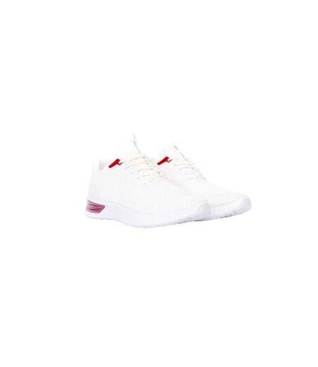 Mens Nyles Trainers White Crosshatch