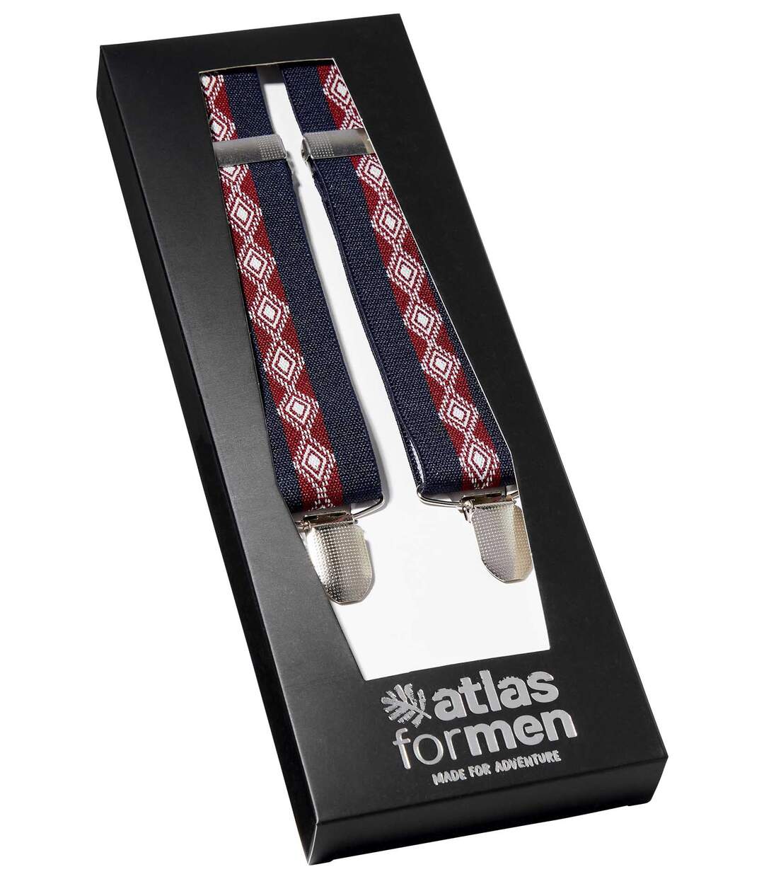 Patterned Suspenders Set Atlas For Men