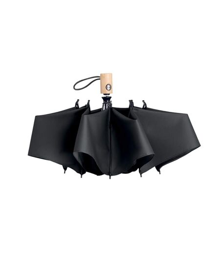 Parapluie Pliant Leeds Taille Unique Noir MidOcean