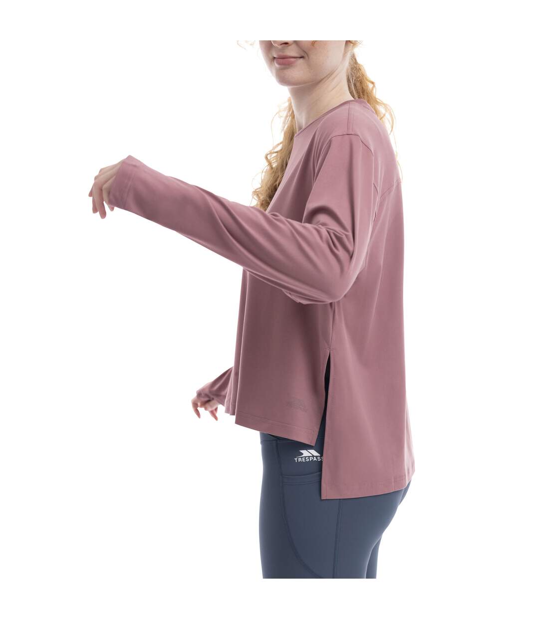 Haut Esmeralda Femme Rose Fanée Trespass-4