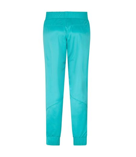 Womens/ladies Slim Tracksuit Bottoms Blue Head