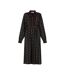 Robe Mi-longue Ocean Femme Noir Raffya-2