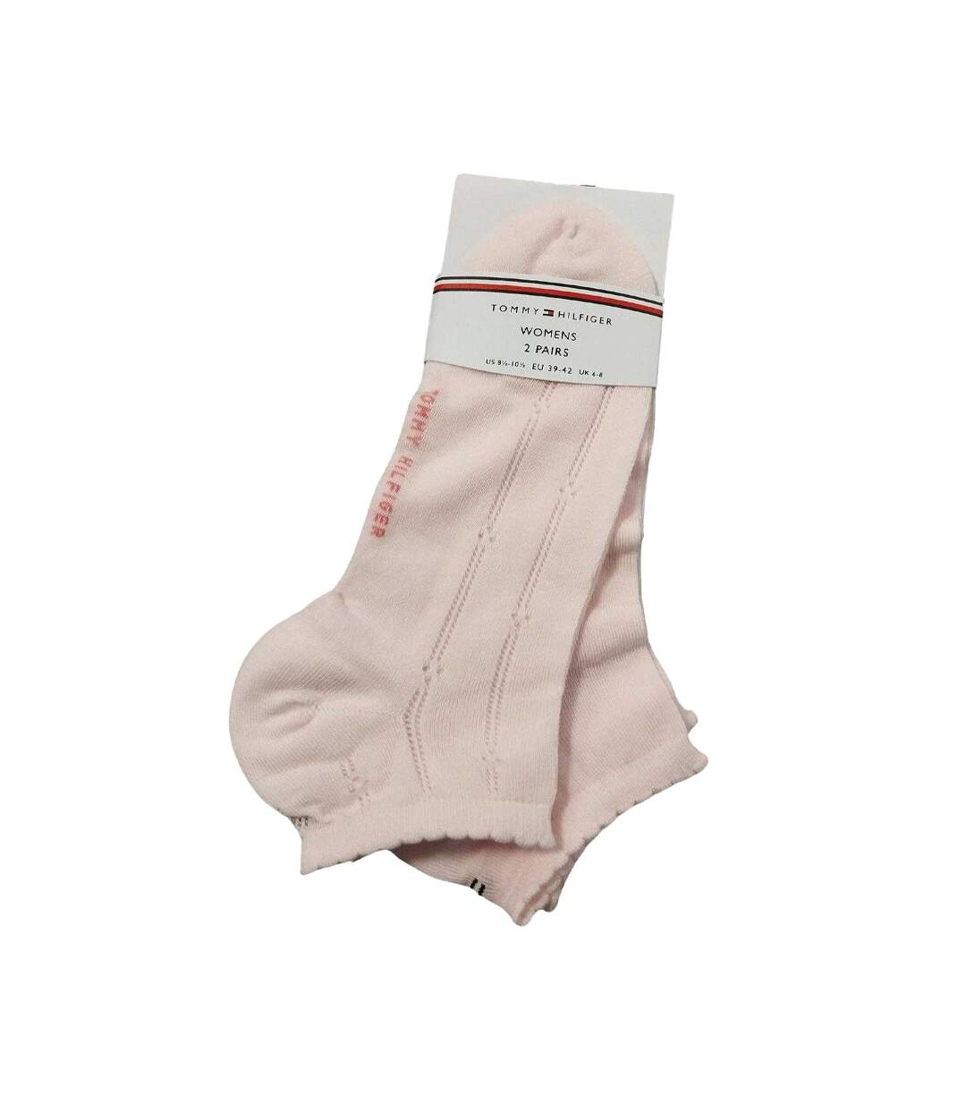 Chaussettes Motif/style Logo Femme Rose Tommy Hilfiger-2