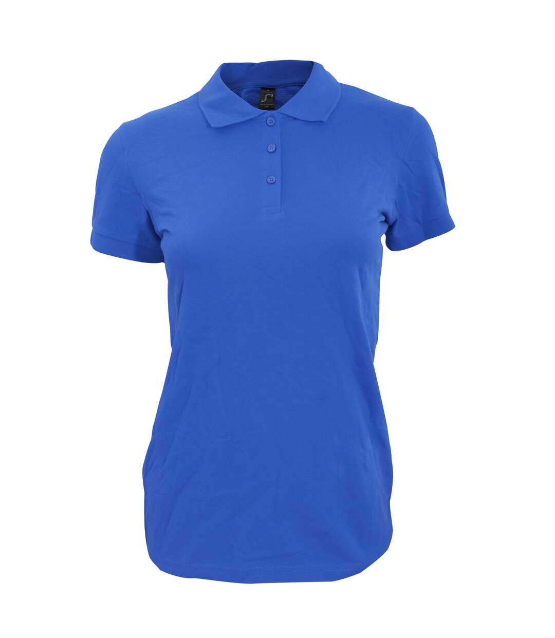 Polo manches courtes perfect femme bleu roi SOLS