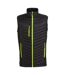 Doudoune sans manches navigate homme noir / vert citron Regatta-1