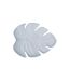 Set de Table Déco Leaf 38x47cm Argent-1