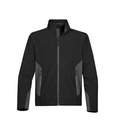 Stormtech Mens Pulse Soft Shell Jacket (Black/Granite) - UTBC5460