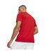 Mens Teamfinal Training T-shirt Red Silver Puma-4