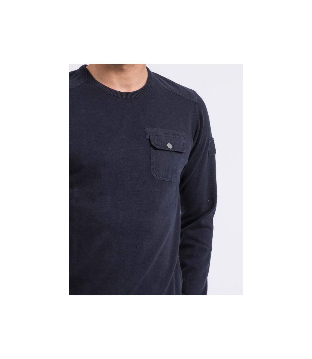 Pull fin col rond AMARTIN-3