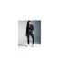 Womens/ladies Vittoria Seamless Jacket Black Miss Kick-1