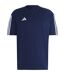 T-shirt Tiro Competition Homme Bleu Marine Adidas-1